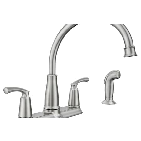 Moen CCY LF 1.5 SRST 2HDL HI ARC K 87403SRS